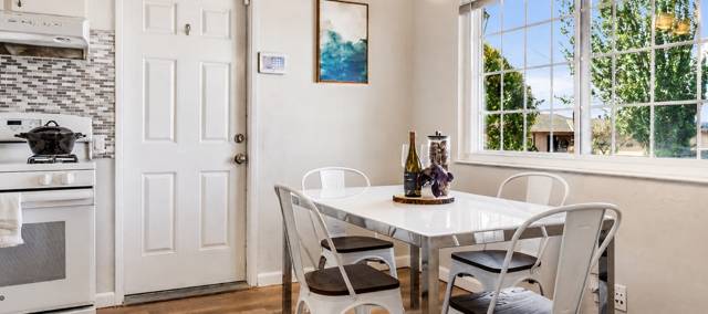 Professionally staged interior