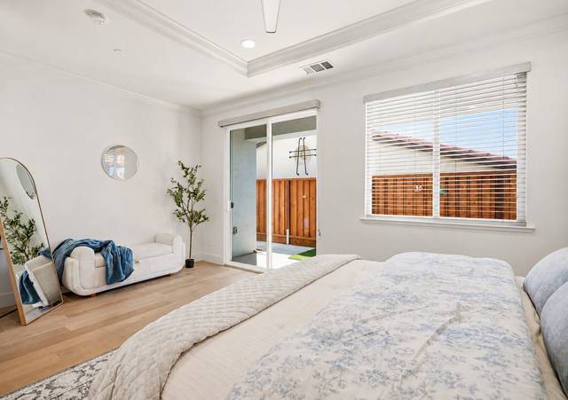Professionally staged interior