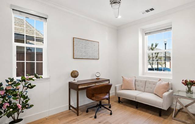 Professionally staged interior