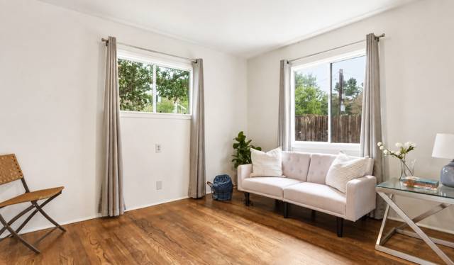 Professionally staged interior