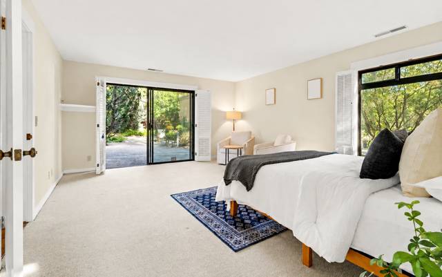 Professionally staged interior